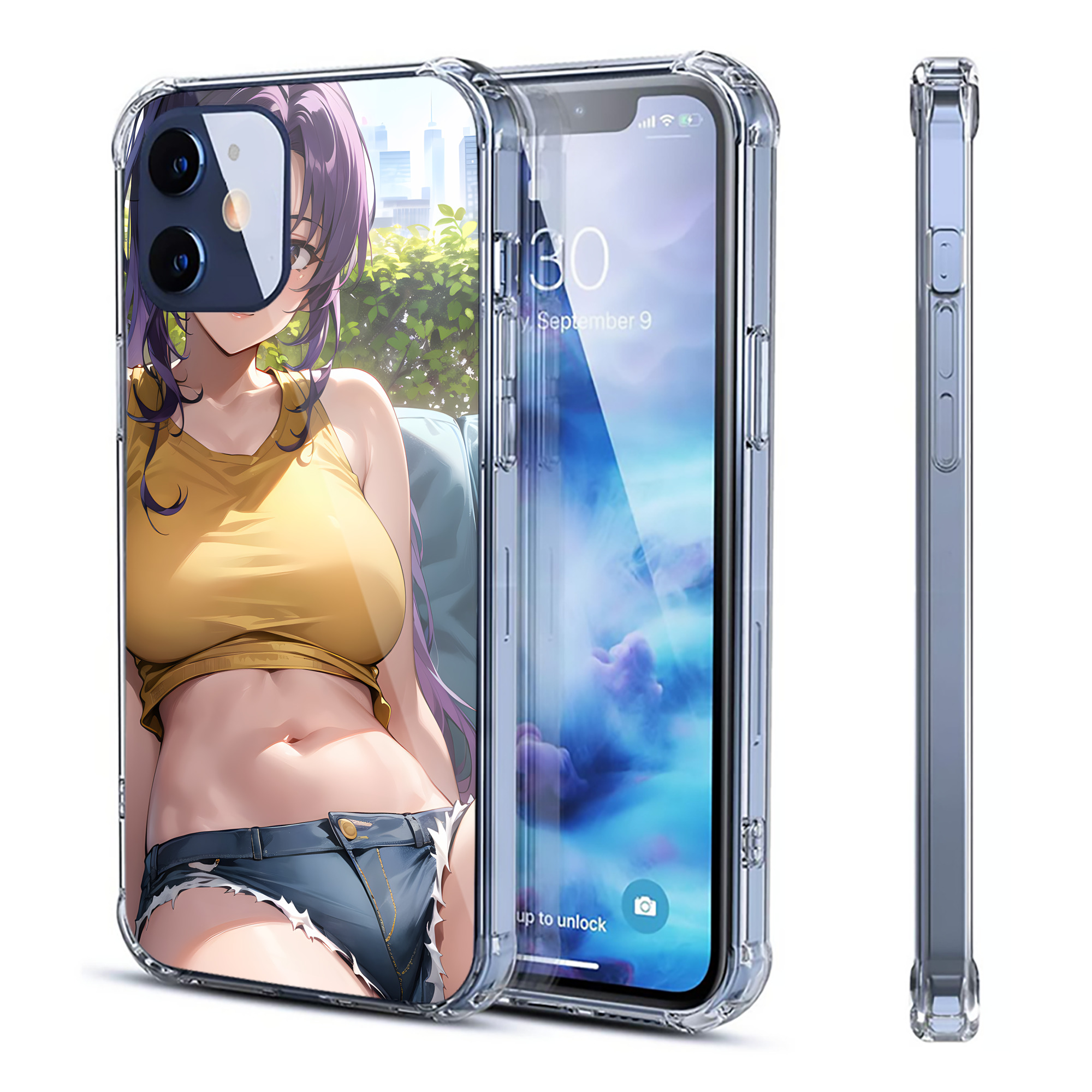 （画像用） EVA 新世紀エヴァンゲリオン 【iPhone 12シリーズ対応】透明スマホケース（クリアソフトケース）